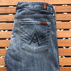 7FAM A-Pocket Jeans, Size 32